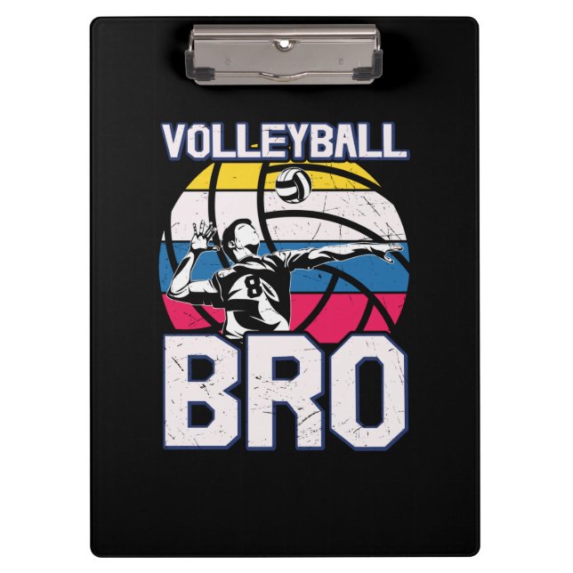 Volleyball Player | Volleyball Bro Clipboard (Front)
