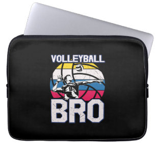 Volleyball Player Volleyball Bro Laptop Sleeve