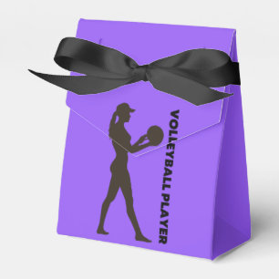 Volleyball Player, Volleyball Girl Gift Favor Box