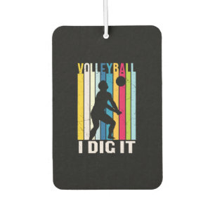Volleyball Player   Volleyball I Dig It Air Freshener