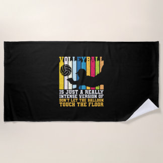 Volleyball Player | Volleyball Is Just A Really Beach Towel
