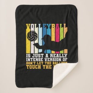 Volleyball Player   Volleyball Is Just A Really Sherpa Blanket