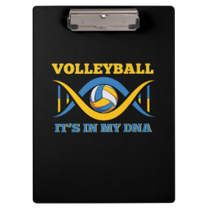 Volleyball Player   Volleyball It Is In My Dna Clipboard