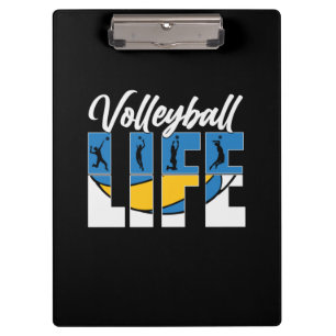 Volleyball Player   Volleyball Life Clipboard