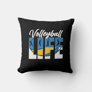 Volleyball Player Volleyball Life Throw Pillow