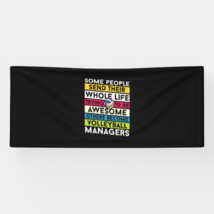 Volleyball Player   Volleyball Managers Banner
