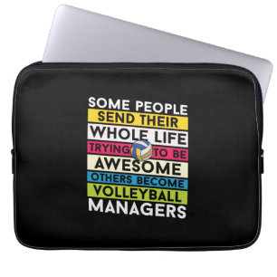 Volleyball Player   Volleyball Managers Laptop Sleeve