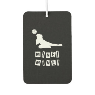 Volleyball Player   Volleyball Mine Air Freshener