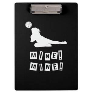 Volleyball Player   Volleyball Mine Clipboard