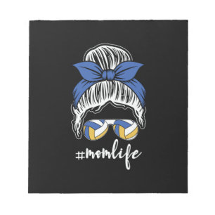 Volleyball Player Volleyball Mom Life Notepad