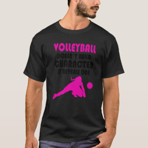 Volleyball Players Volleyball Team Graphic Sports T-Shirt