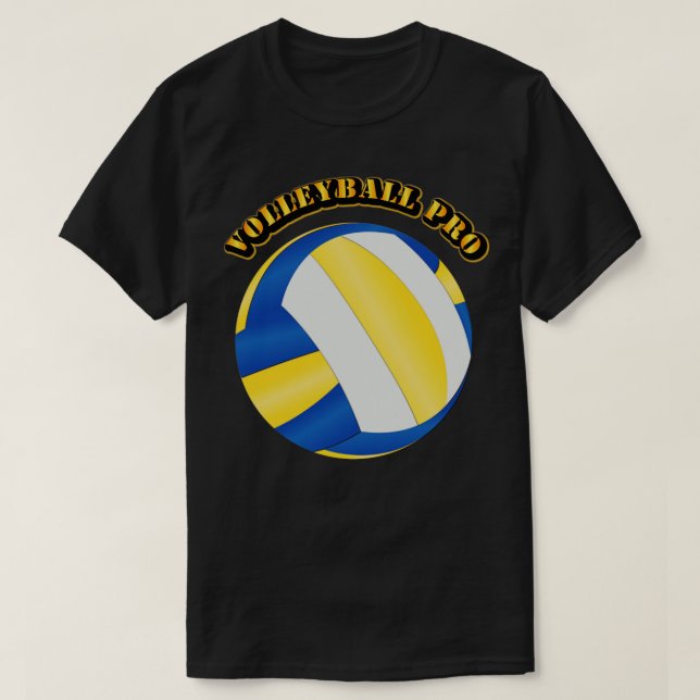 Volleyball Pro T-Shirt (Design Front)