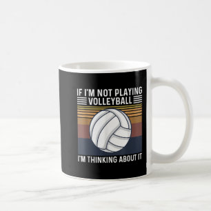 Volleyball Quote for a Volleyball Player  Coffee Mug
