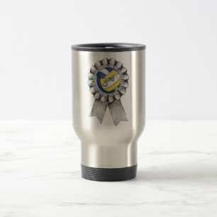 Volleyball Ribbons 3rd Travel Mug