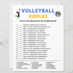 Volleyball Riddles Game