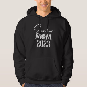 Volleyball Senior Mom 2023 Back To School 2023 Hoodie