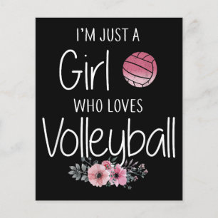 Volleyball Shirt For Girls Teens Women Cute