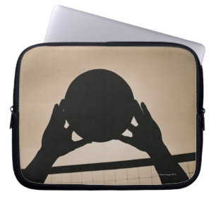 Volleyball Silhouette 2 Laptop Sleeve