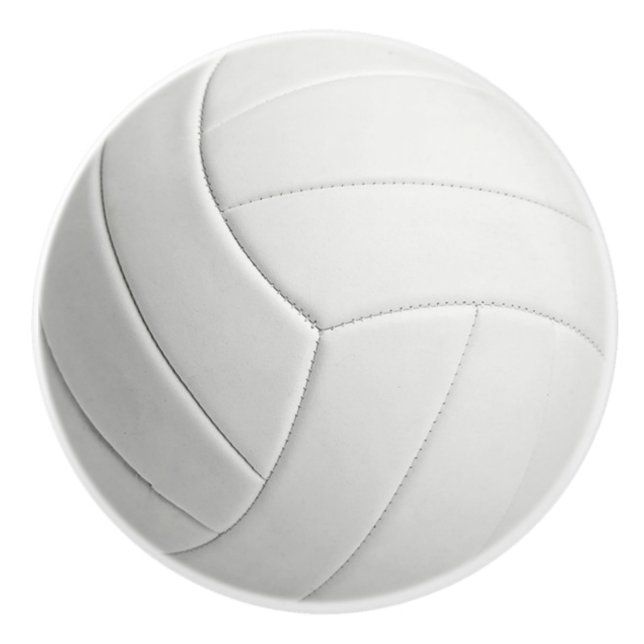 Volleyball Sports Ceramic Knob (Front)
