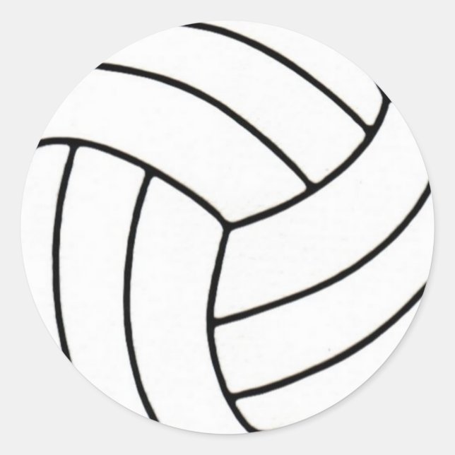 Volleyball Sticker (Front)