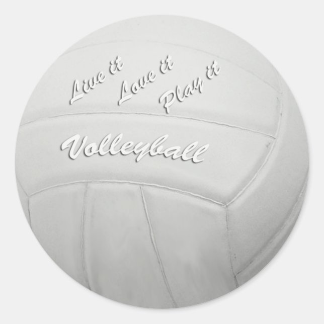 Volleyball Stickers (Front)