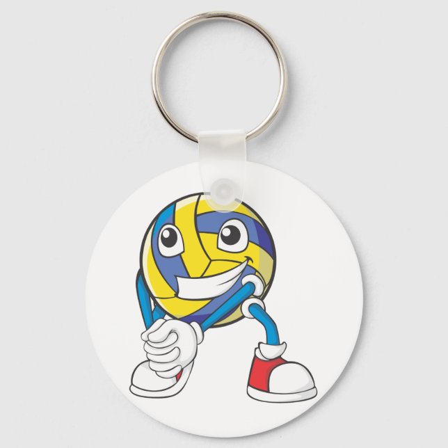 Volleyball T Shirt : Cool Volleyball T Shirts Keychain (Front)
