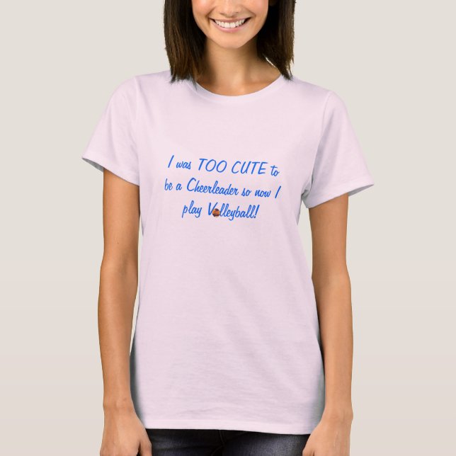 Volleyball t-shrt T-Shirt (Front)