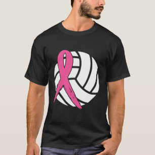 Volleyball Team Breast Cancer Awareness Month K Ri T-Shirt