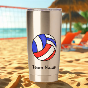 Volleyball Team Name Insulated Tumbler