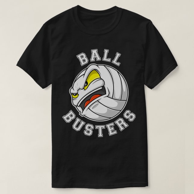 Volleyball Team Shirt For Men amp Women Ball Buste (Design Front)