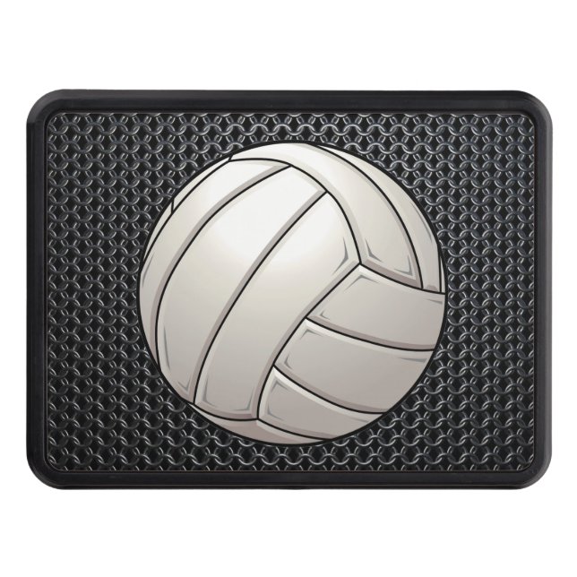 Volleyball Trailer Hitch Cover (Front)