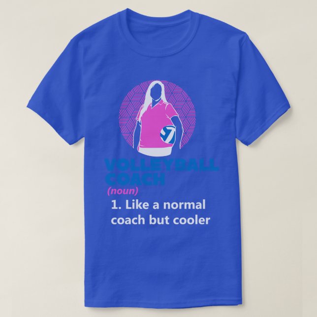 Volleyball Trainer Definition 1 T-Shirt (Design Front)