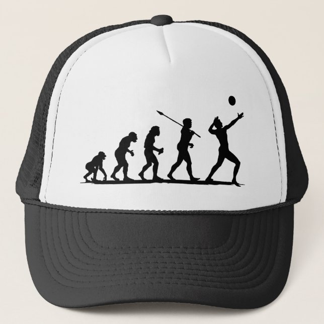 Volleyball Trucker Hat (Front)