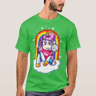 Volleyball Unicorn Sports Cute Team Player Coach M T-Shirt