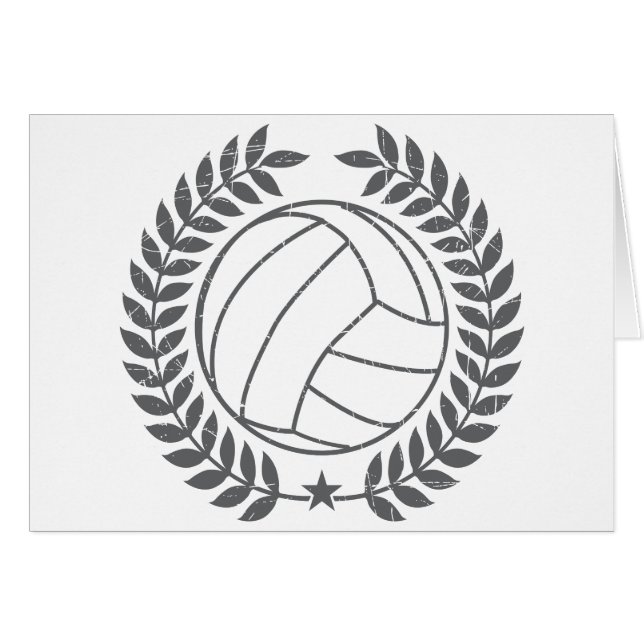 VolleyBall Vintage Graphic (Front Horizontal)