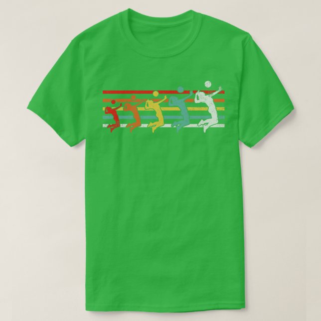 Volleyball Vintage T-Shirt (Design Front)
