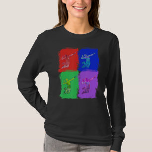 Volleyball Volleyball Game Colourful Pop Art T-Shirt