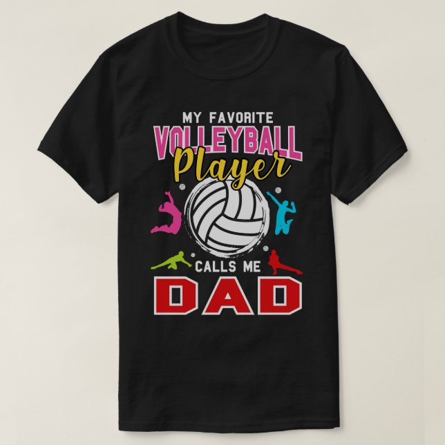 Volleyball Volleyball Player 1 T-Shirt (Design Front)
