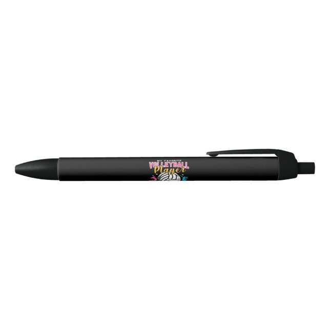Volleyball Volleyball Player Black Ink Pen (Top)