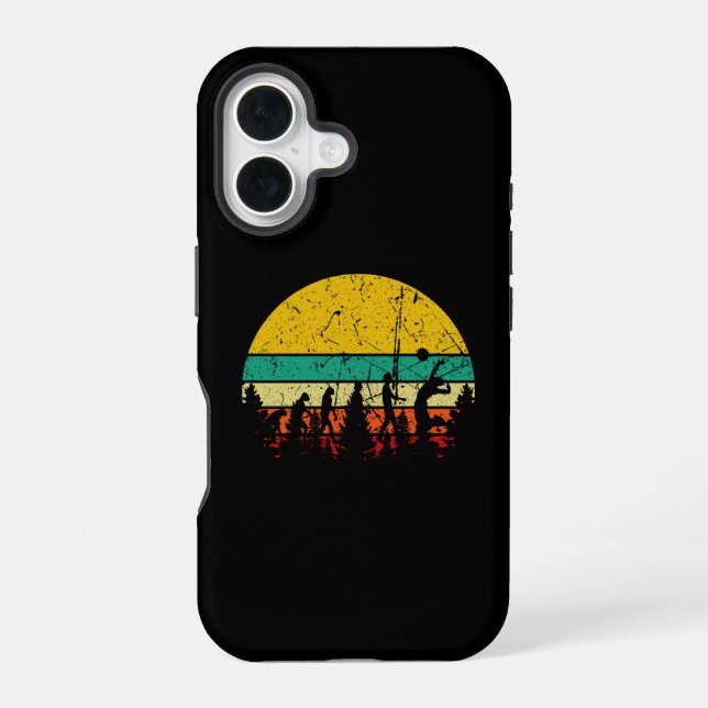 Volleyball - Volleyball Player Evolution iPhone 16 Case (Back)
