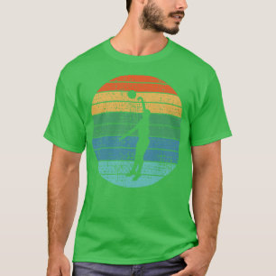 Volleyball Volleyball Player Retro T-Shirt