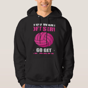 Volleyball Want A Soft Serve Ice Cream Men Women K Hoodie