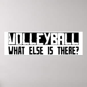 Volleyball What Else Is There? Poster