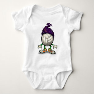 Volleyball Wizard Baby Bodysuit