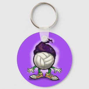 Volleyball Wizard Keychain
