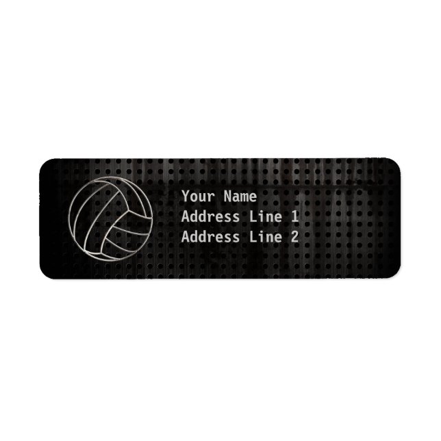 Volleyballl; Cool Black (Front)