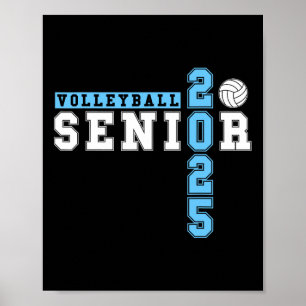 Volleybyll Senior Night Volleybyll Senior 2025 Gra Poster