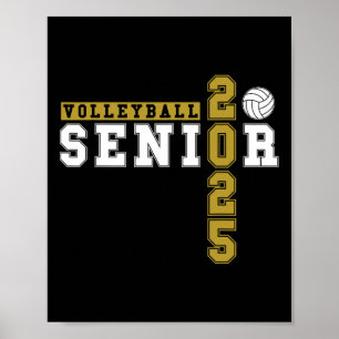 Volleybyll Senior Night Volleybyll Senior 2025 Gra Poster