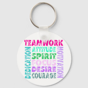 VolleyChick Teamwork Keychain