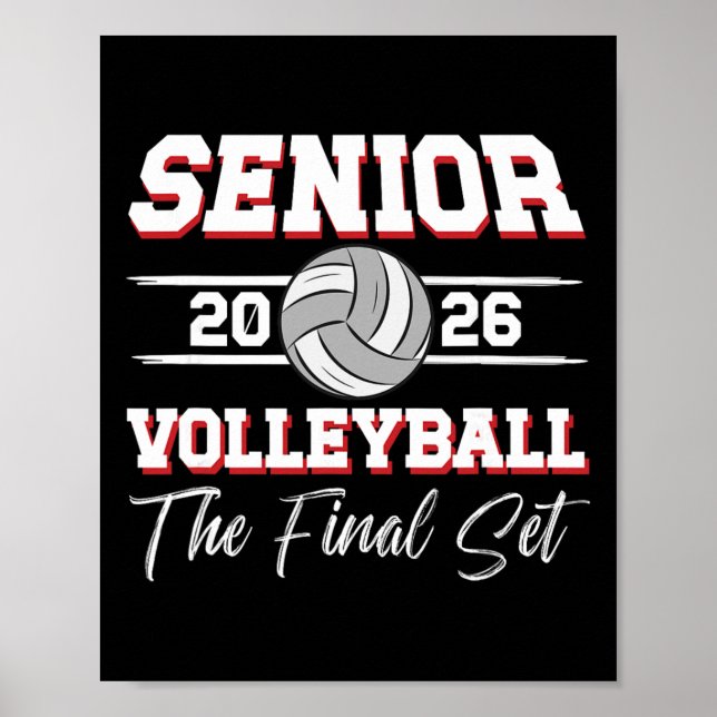 Volleyll Senior 2026 Final Set Senior Volleyll Pla Poster (Front)